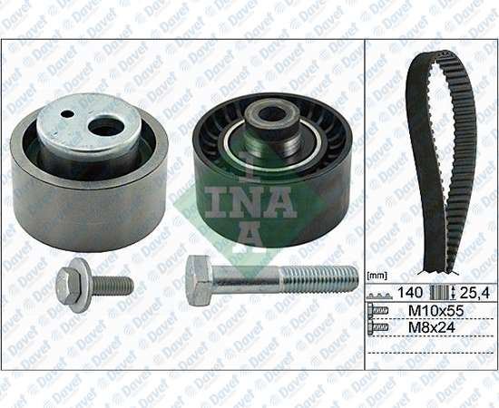 INA 530044010 Eksantrik Kiti (140 Dis) Partner Berlingo Scudo 1.9 D Dw8 Dw8b